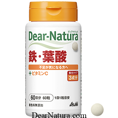 Dear Natura sắt axit folic của Nhật Bản 2024